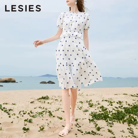 蓝色倾情春秋装新款女装衬衫纯棉绣花短款收腰上衣一字肩上衣商品大图