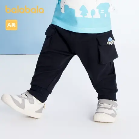 【U先】巴拉巴拉宝宝裤子男童长裤春秋工装裤儿童运动裤婴儿商品大图