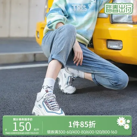 骆驼女鞋2023春季新款厚底老爹鞋女网红超火爆款休闲运动鞋子潮商品大图