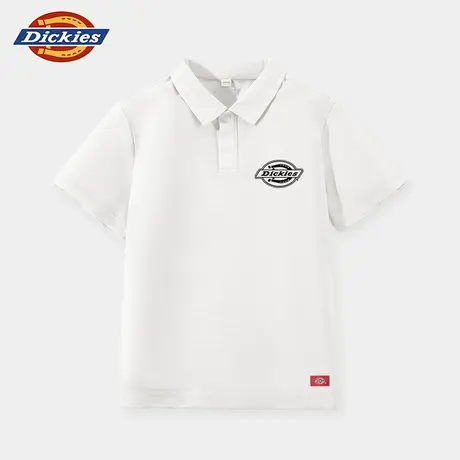 Dickies童装男童短袖t恤夏季儿童凉感速干体恤女童翻领POLO衫潮A商品大图