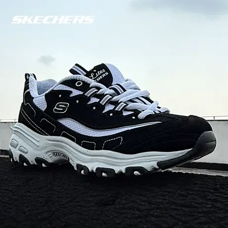 斯凯奇老爹鞋女款2025新款熊猫鞋官方旗舰店休闲鞋减震透气运动鞋商品大图