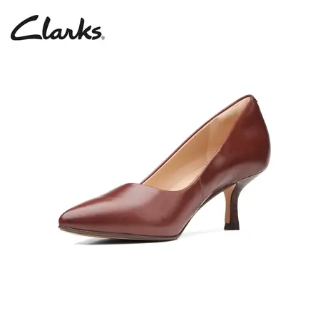 Clarks其乐女鞋单鞋紫罗兰系列细跟高跟鞋皮鞋气质名媛百搭鞋女图片