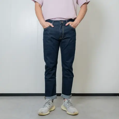 Lee商场同款726标准深蓝色男牛仔裤LMB100726201717898L00图片