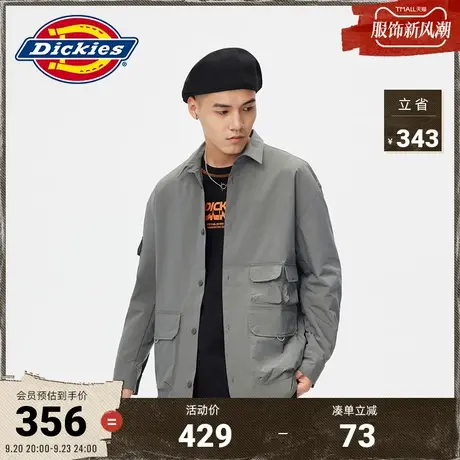 Dickies商场同款秋冬工装灵感 长袖多口袋衬衫 休闲男女上装图片