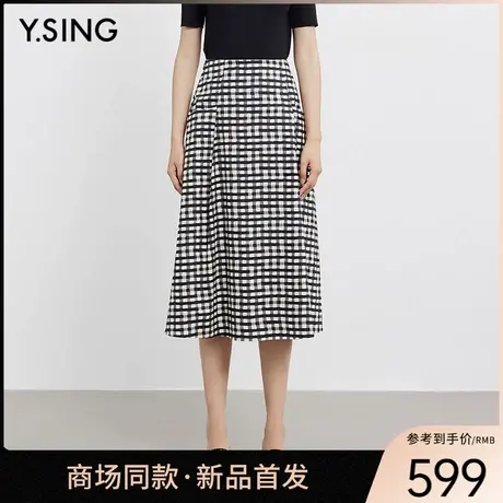 【商场同款】Y.SING衣香丽影2025年夏中裙150433302图片