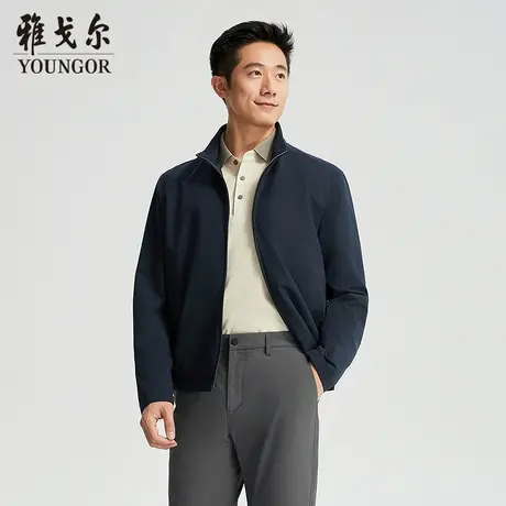 【商场同款】雅戈尔男士夹克春季新款官方商务休闲单夹克外套男商品大图
