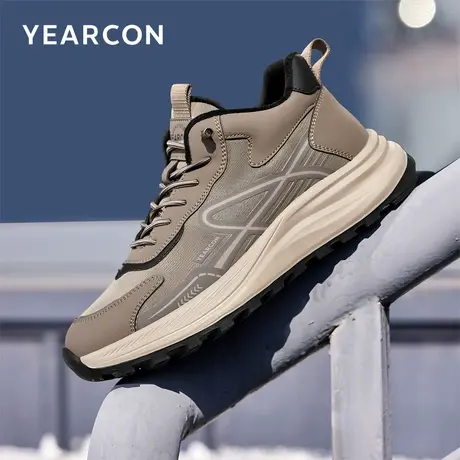 意尔康男鞋2025冬季加绒保暖二棉鞋男士英伦风运动休闲健步鞋软底商品大图