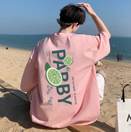 夏季短袖t恤男孩12-15岁青少年学生13棉感半袖体恤14大童夏装上衣商品大图