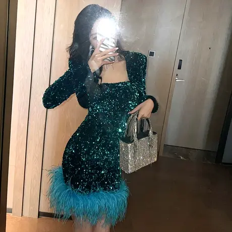 时尚炸街小香风减龄漂亮洋气亮片短外套新款设计感小众开衫小披肩商品大图