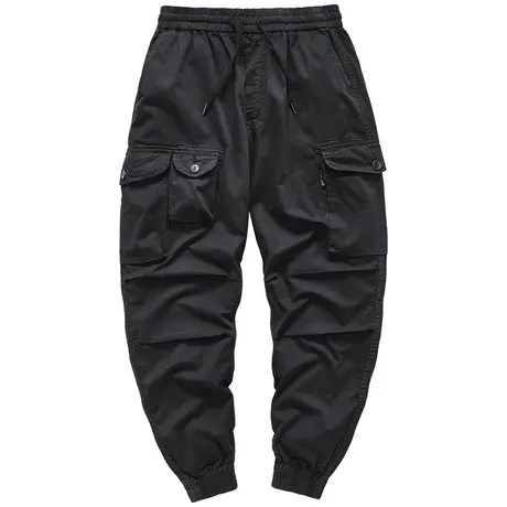 VIP美式工装裤男潮牌宽松运动束脚裤春秋日系复古百搭休闲长裤子商品大图