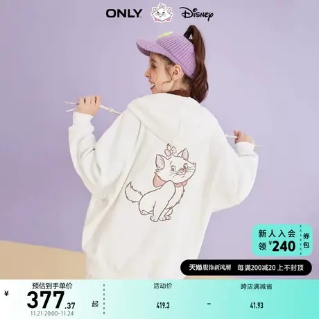 ONLY奥莱迪士尼MARIE CAT玛丽猫卫衣女图片