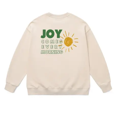 圆领卫衣男士冬季新品潮牌ins休闲chic长袖上衣打底T恤宽松衣服女商品大图