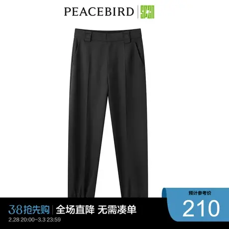 太平鸟奥莱休闲潮流SPCN廓形感休闲裤图片