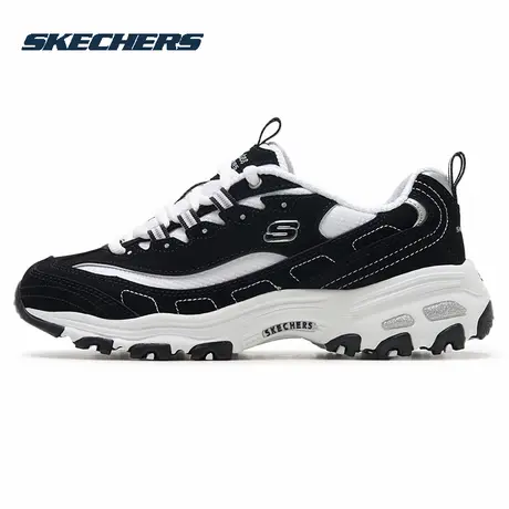 斯凯奇女鞋官方正品休闲鞋子女2025新款女款老爹鞋减震耐磨运动鞋商品大图