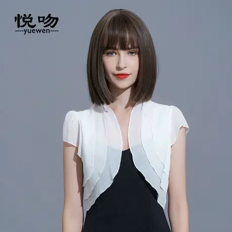 雪纺小坎肩女夏薄短款百搭2023新款配裙子的外搭小披肩开衫短外套图片