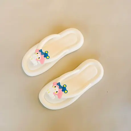 Bzbz新款外穿软底凉拖鞋女夏季平底卡通休闲人字拖防滑夹脚沙滩鞋图片