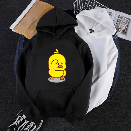 春秋薄款卫衣女潮ins连帽2023新款加绒加厚韩版宽松胖mm显瘦上衣商品大图