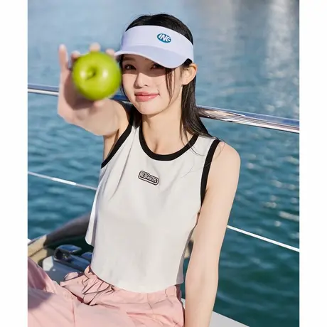 唐狮春夏新款女背心外穿吊带短款宽松显瘦上衣设计感内搭打底图片