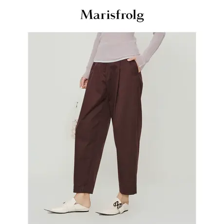 【奥莱新款限时秒杀868元】玛丝菲尔休闲裤商品大图