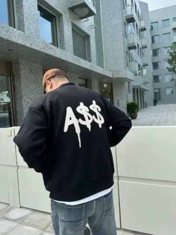 大依无忧秋季新款日韩系廓版潮胖子加肥加大码男士卫衣开衫外套商品大图