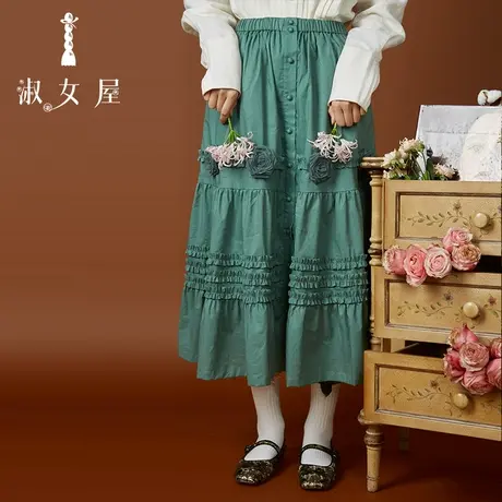 淑女屋官方旗舰店英格兰半截裙3号图片