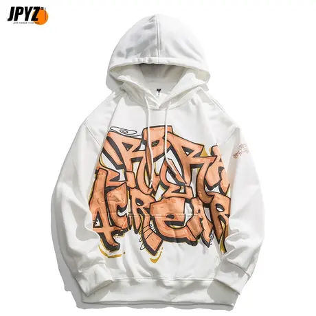 2022春秋季连帽卫衣男士潮牌长袖衣服宽松外套男生薄款连帽衫上衣商品大图