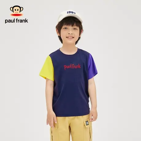 大嘴猴童装男童短袖t恤2023年夏季新品半袖中大儿童上衣体恤商品大图