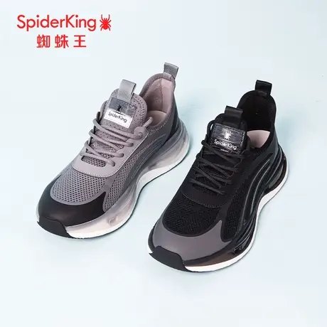 蜘蛛王断码清仓正品休闲鞋男2024夏商场新款运动鞋网面镂空透气软商品大图