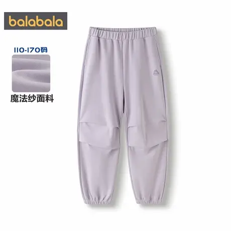 【商场同款】巴拉巴拉女童裤子中大童宝宝运动裤儿童秋季2025新款商品大图