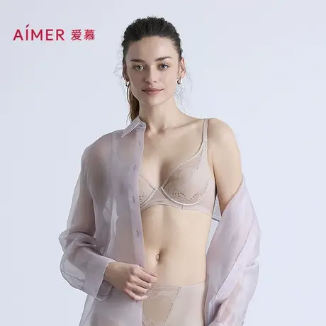 爱慕月岩3/4薄模杯洞洞文胸AM11B561商品大图