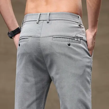 夏款冰丝西裤男款夏季薄款西装男士修身小脚休闲裤男裤子夏装夏裤商品大图