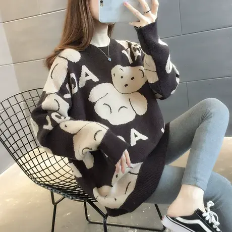 毛衣女装2023年新款秋冬季女士秋款秋装宽松外穿上衣服打底衫洋气商品大图