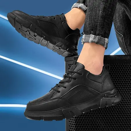 雨鞋男潮鞋夏季防水防滑钓鱼鞋透气时尚水鞋男工地胶鞋厨房防水鞋商品大图