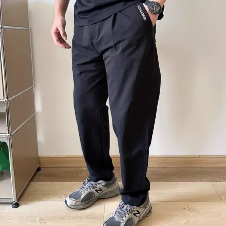 DAEVU大码男装春夏薄料男裤胖子弹力裤子加肥加大男士户外休闲裤商品大图