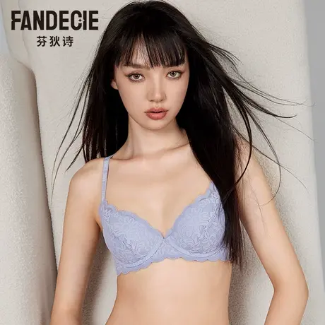 芬狄诗商场同款软支撑内衣女厚杯小胸聚拢美背收副乳文胸FB00482商品大图