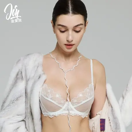 【维纳斯之恋】聚拢调整型文胸意式美学内衣上托侧收蕾丝超薄内衣商品大图