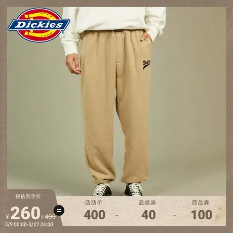 Dickies 春夏 男女情侣 摇粒绒休闲卫裤长裤宽松运动裤商品大图