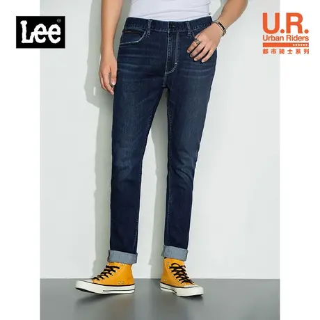 Lee商场同款新品709修身锥形深蓝男牛仔裤LMB100709100333A01794图片