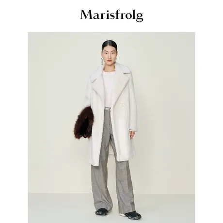 【奥莱独有款限时秒杀3156元】玛丝菲尔毛呢外套商品大图