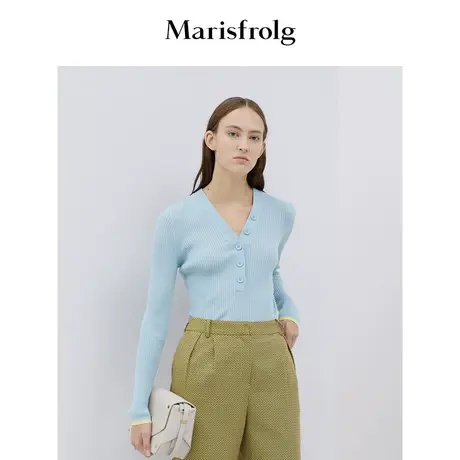 【奥莱清仓保暖季特价 】玛丝菲尔毛针织衫商品大图