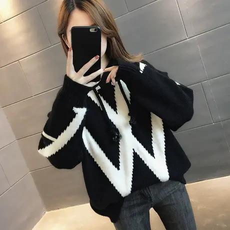 毛衣女装2023年新款秋冬季女士秋款秋装宽松外穿上衣服打底衫洋气图片