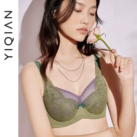 怡倩分杯内衣女薄款显胸小文胸【解压涂鸦板】轻薄聚拢防走光抹胸商品大图