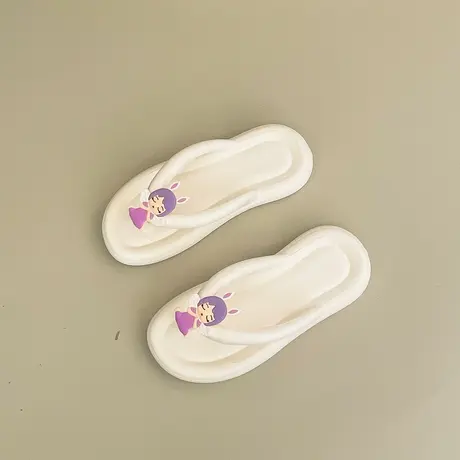 Bzbz外穿防滑平底人字拖软底沙滩鞋时尚休闲夹脚凉拖鞋女夏季新款商品大图