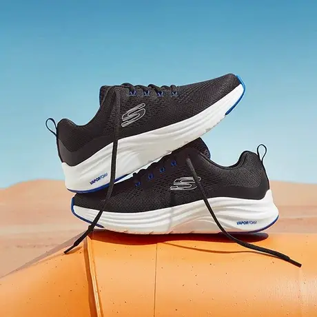 Skechers斯凯奇云迹|夏季男鞋户外鞋跑步鞋厚底运动鞋舒适休闲鞋商品大图