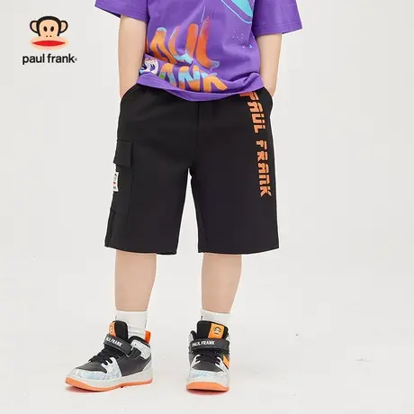 大嘴猴童装男童短裤2023年夏季新品中大童外穿儿童薄款五分裤子商品大图