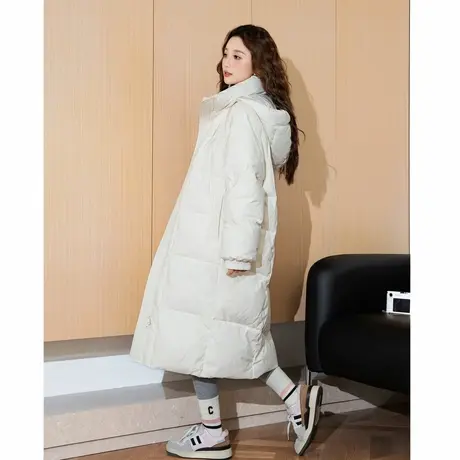 唐狮短款羽绒服女冬季连帽气质高级感时尚厚款保暖羽绒外套蓬松tu图片