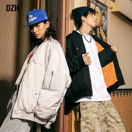 情侣棉衣男女冬季棒球服棉袄男士加厚棉服男款情侣装面包服外套男图片