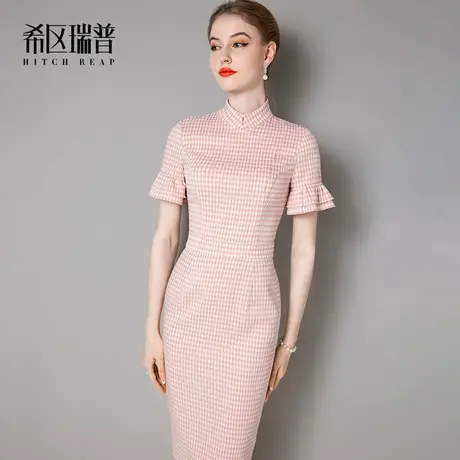 希区瑞普高端改良旗袍2023春夏款日常小香风气质中式礼服连衣裙女图片