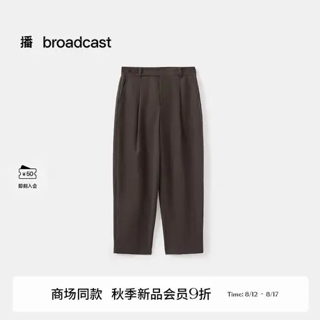播商场同款显瘦休闲裤女25秋季新款通勤气质长裤BDS3KD3062图片
