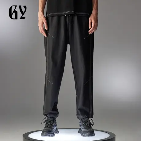 雅戈尔奥莱 GY男装夏季青年ins韩版休闲时尚潮流锥形商品大图